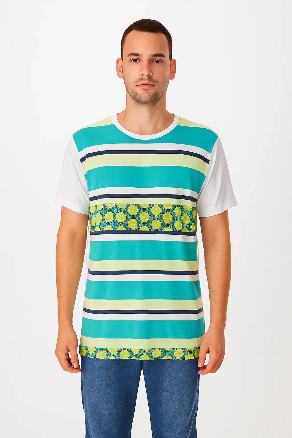 Blusa Masculina Listrada de Poá - Leon Elegance