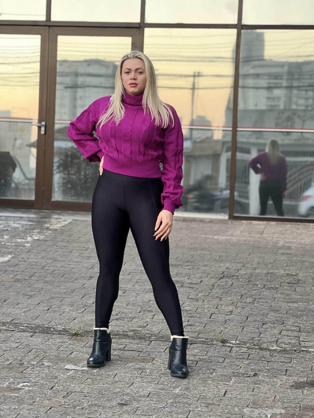 Blusa Tricot Cashmere Leon - Leon Elegance