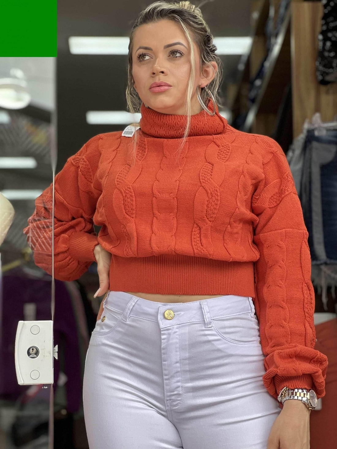 Blusa Tricot Cashmere Leon - Leon Elegance