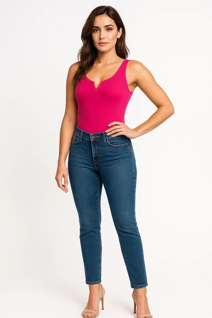 Body K2B Feminino Decote V - Leon Elegance