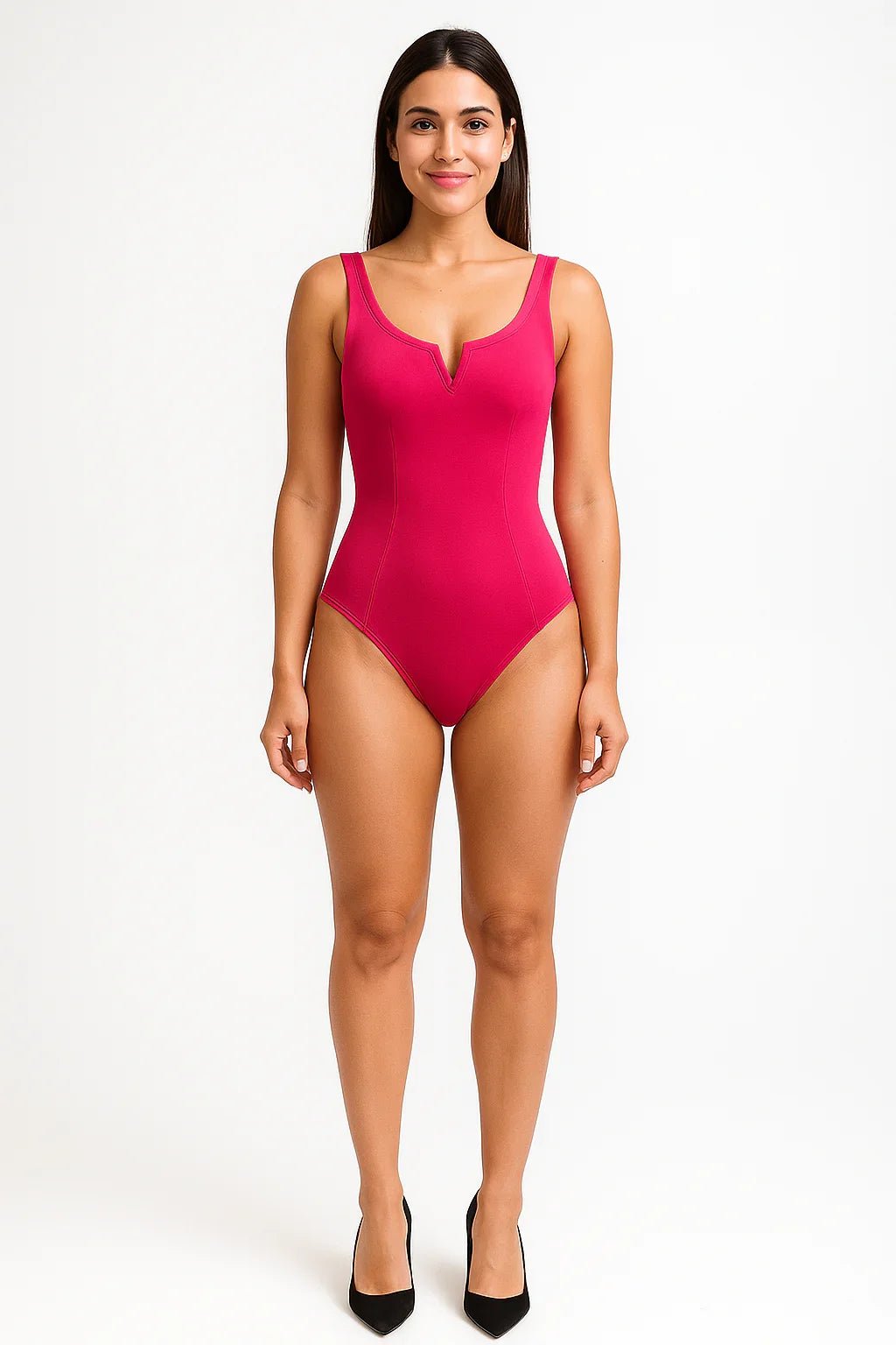 Body K2B Feminino Decote V - Leon Elegance