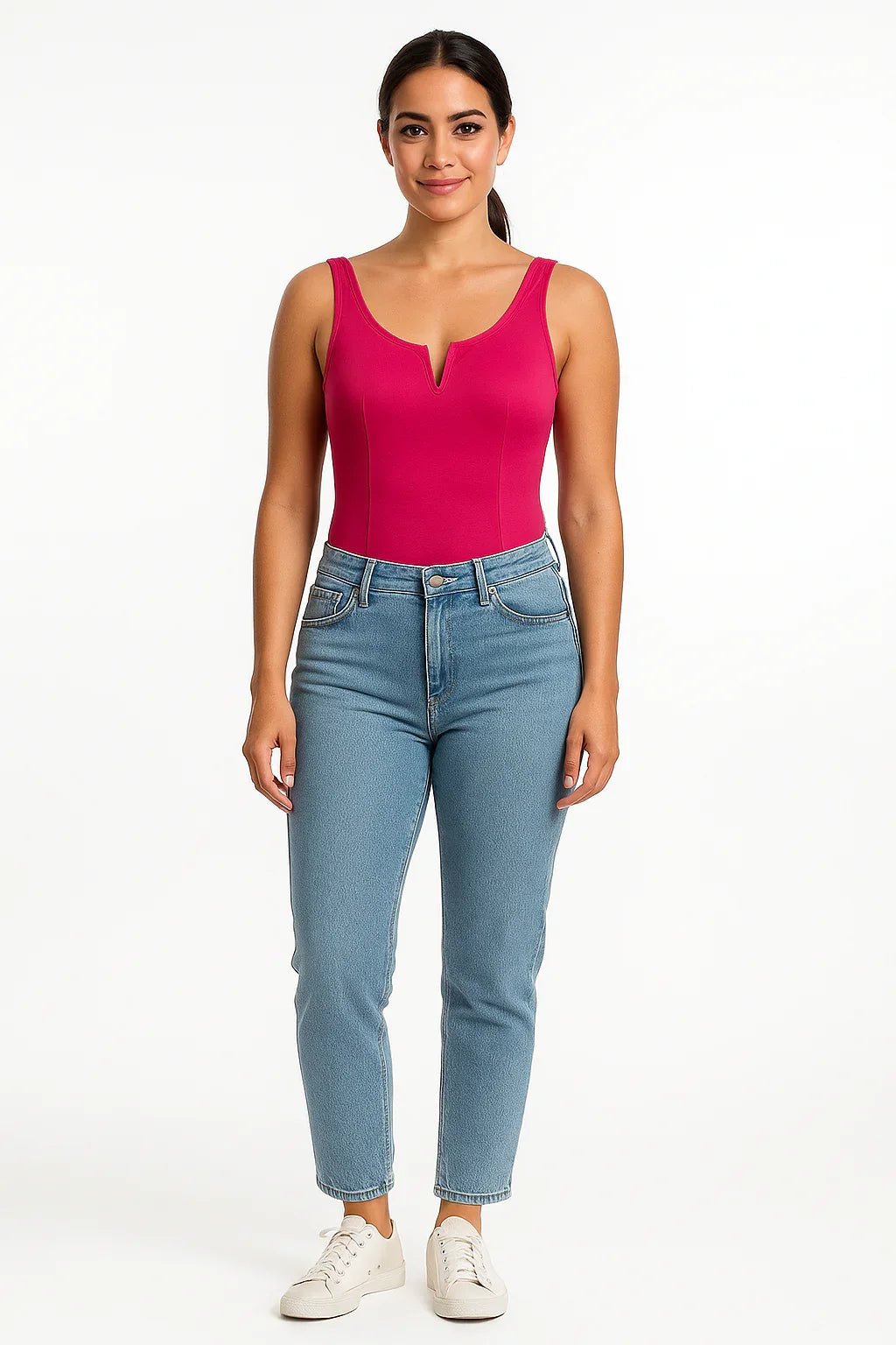 Body K2B Feminino Decote V - Leon Elegance