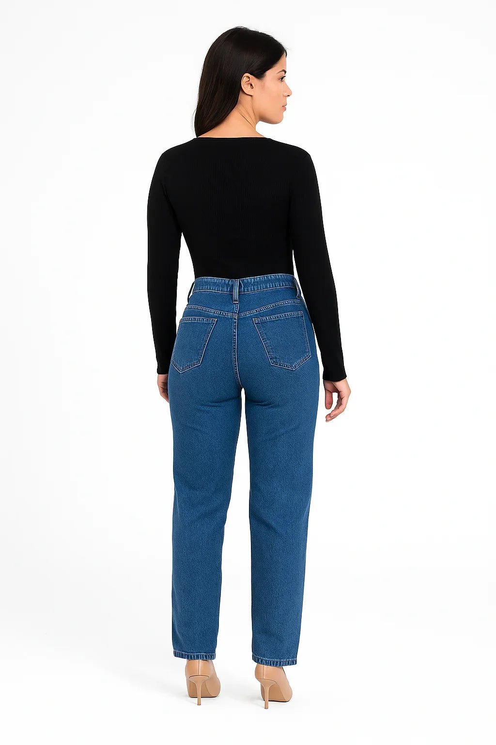 Body K2B Feminino Manga Longa Decote V - Leon Elegance