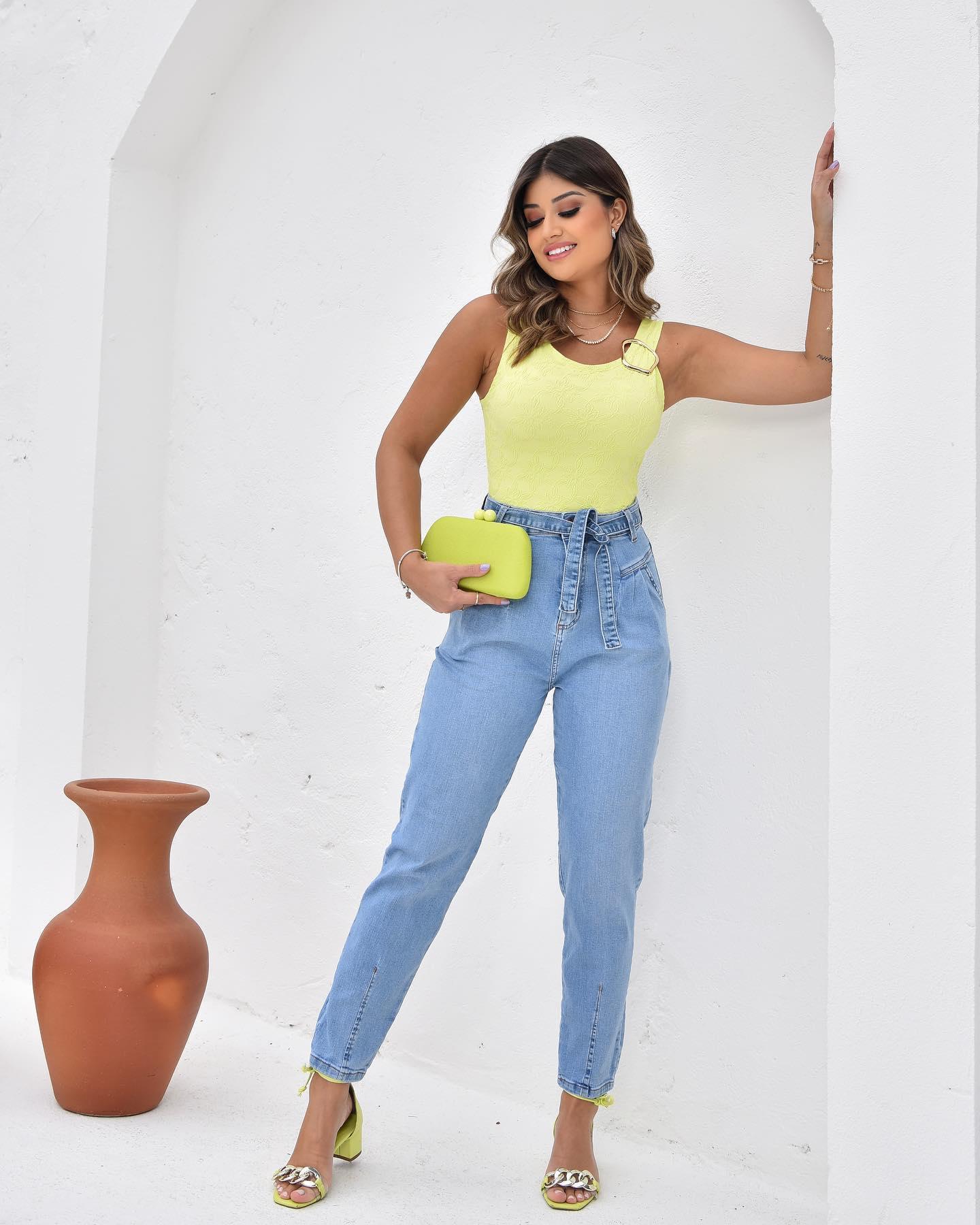 Body Klepton Alça com Fivela - Leon Elegance