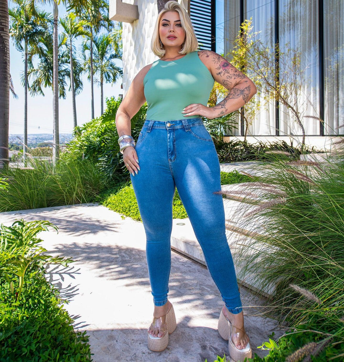 Body Regata Básica Plus Size Fofofinha - Leon Elegance