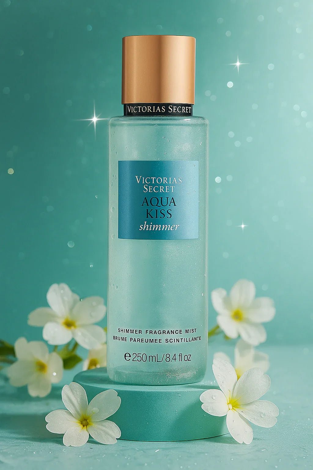 Body Splash Victoria’s Secret Aqua Kiss Shimmer Feminino 250ml - Leon Elegance