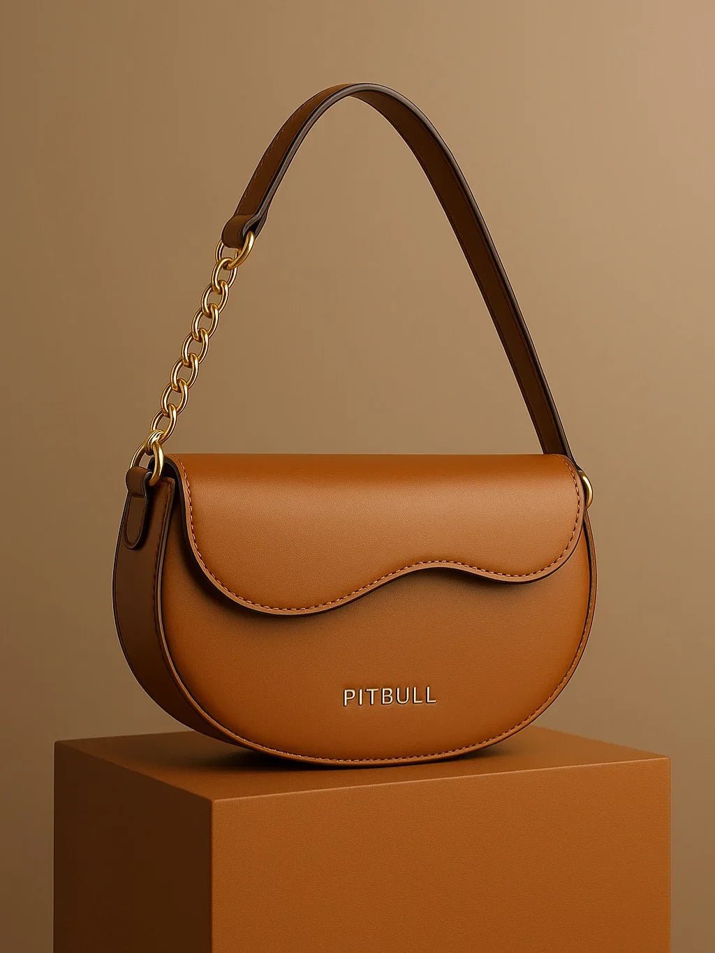 Bolsa Feminina Corrente Dourada Pit Bull - Leon Elegance