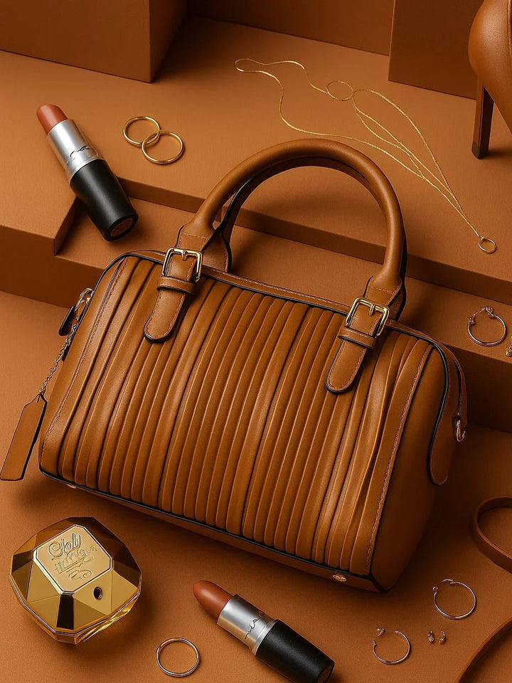 Bolsa Feminina Doctor Bag Caramelo - Leon Elegance