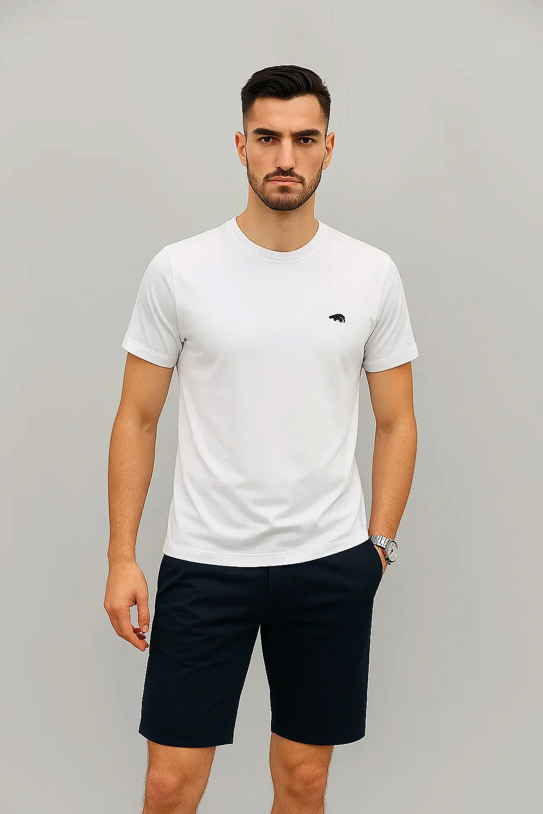 Camiseta Men Mamutinho Mesclada Leon