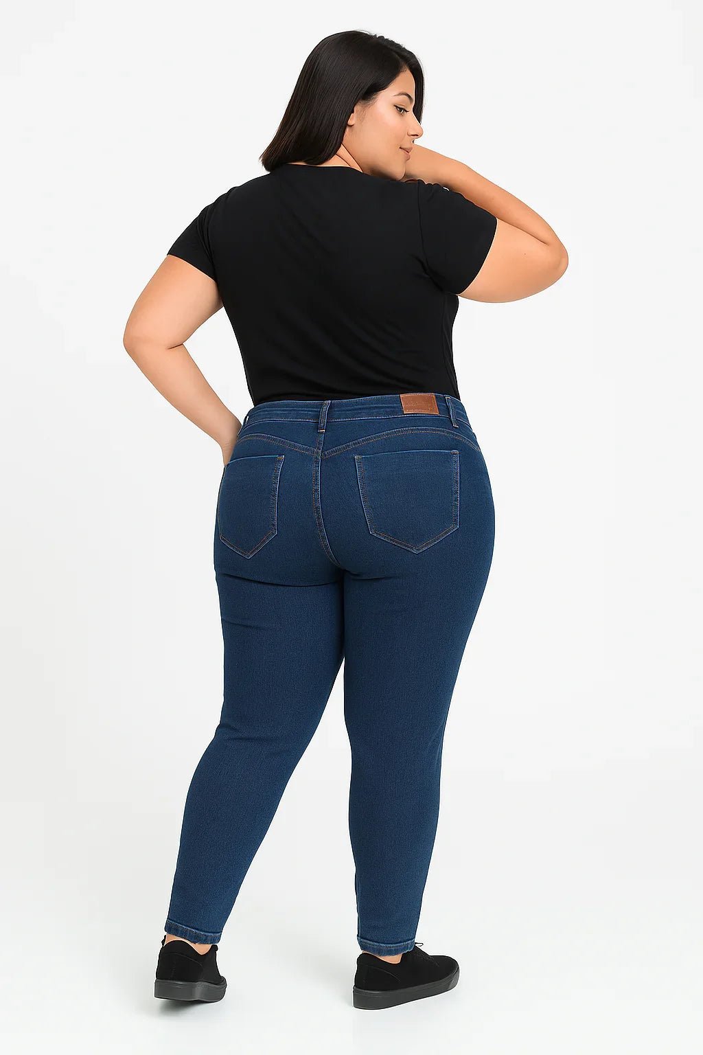 Calça Jeans Feminina Plus Size - Leon Elegance