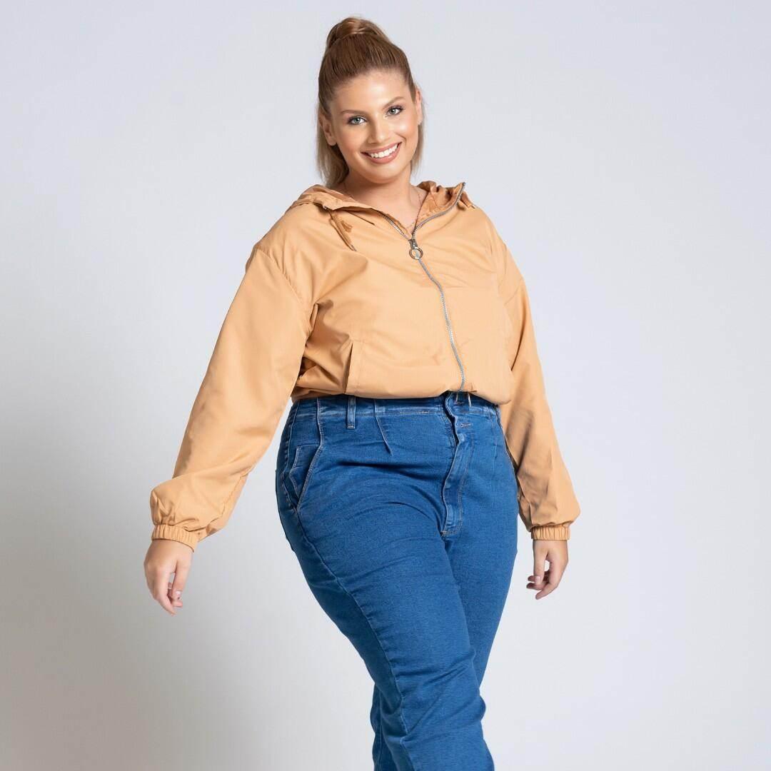 Calça Jeans Feminina Plus Size Sawary - Leon Elegance