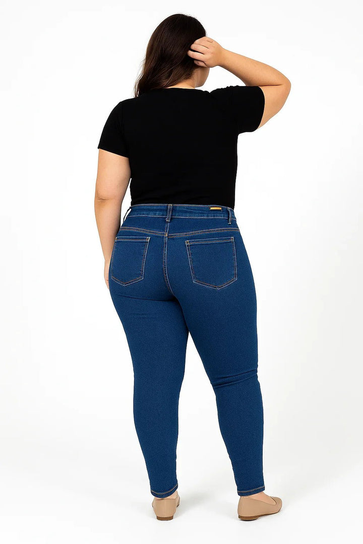 Calça Jeans Feminina Plus Size sawary - Leon Elegance