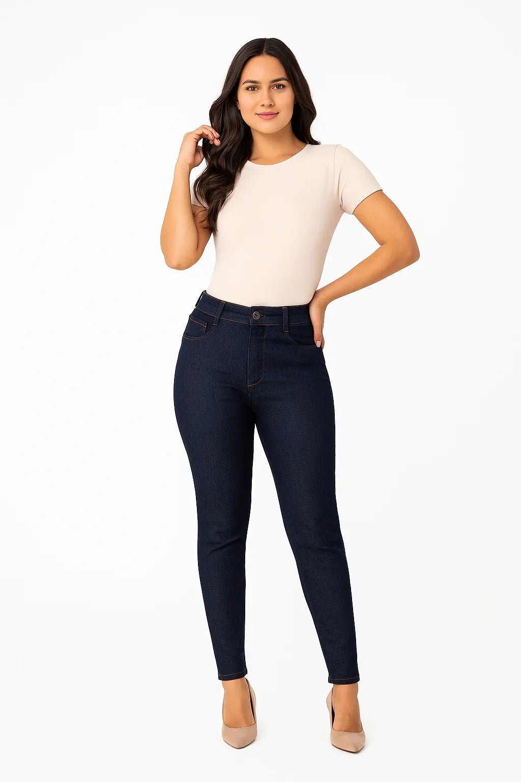 Calça Jeans Feminina Sawary Skinny - Leon Elegance