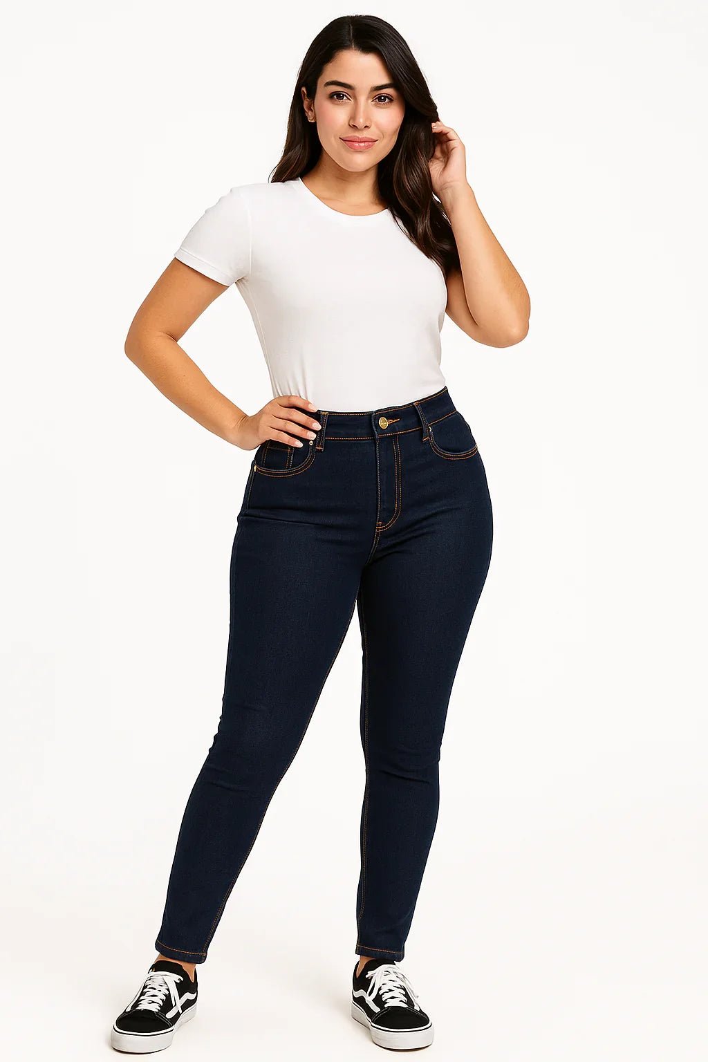 Calça Jeans Feminina Sawary Skinny Azul - Leon Elegance
