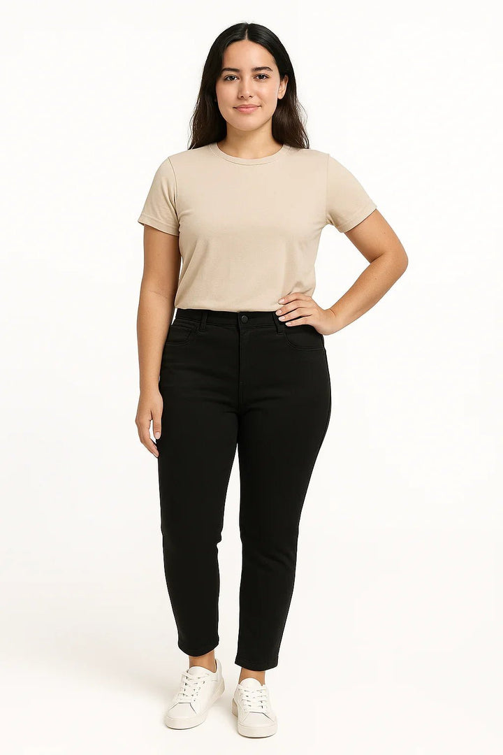 Calça Jeans Feminina Skinny Black sawary - Leon Elegance