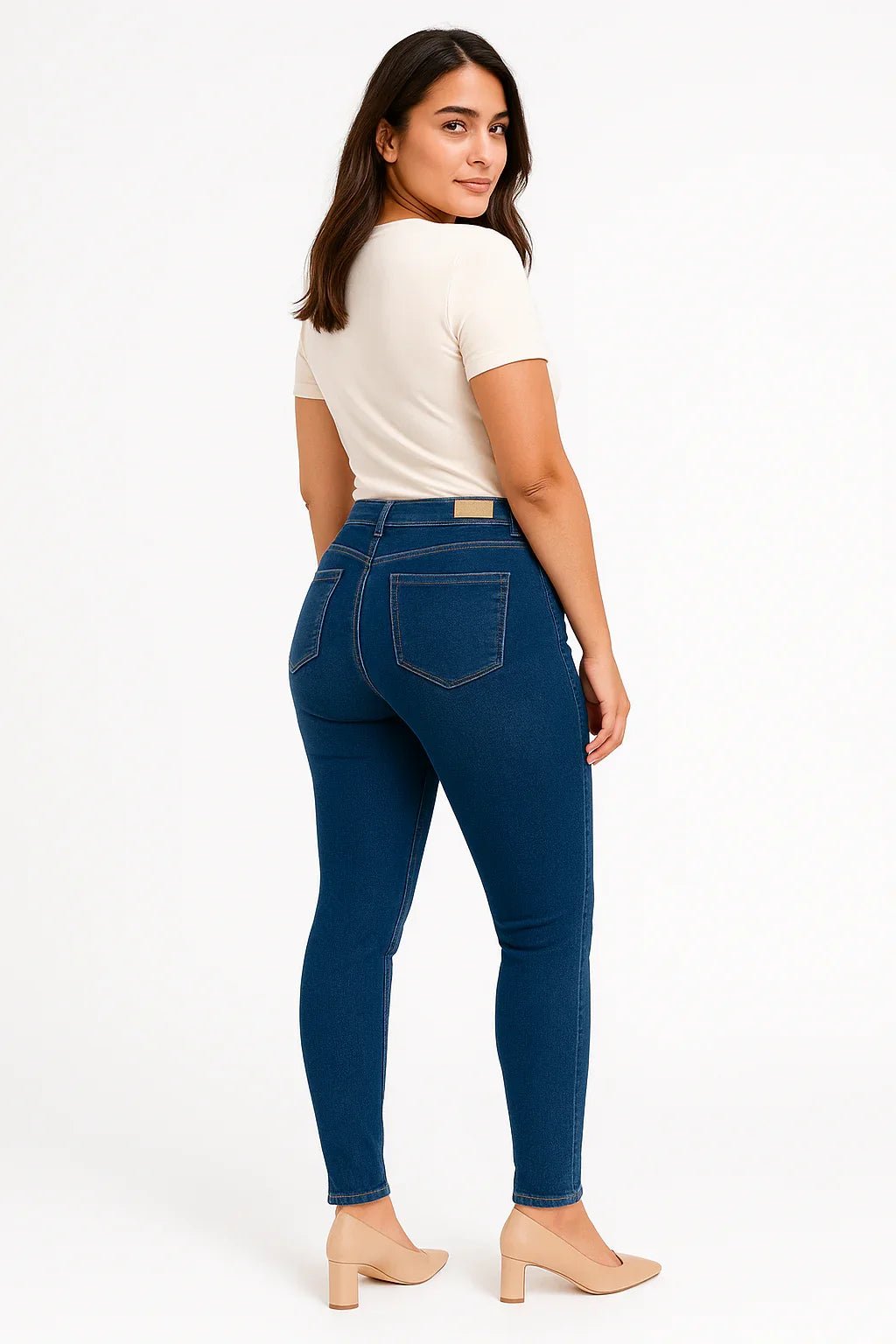 Calça Jeans Feminina Skinny Blue sawary - Leon Elegance