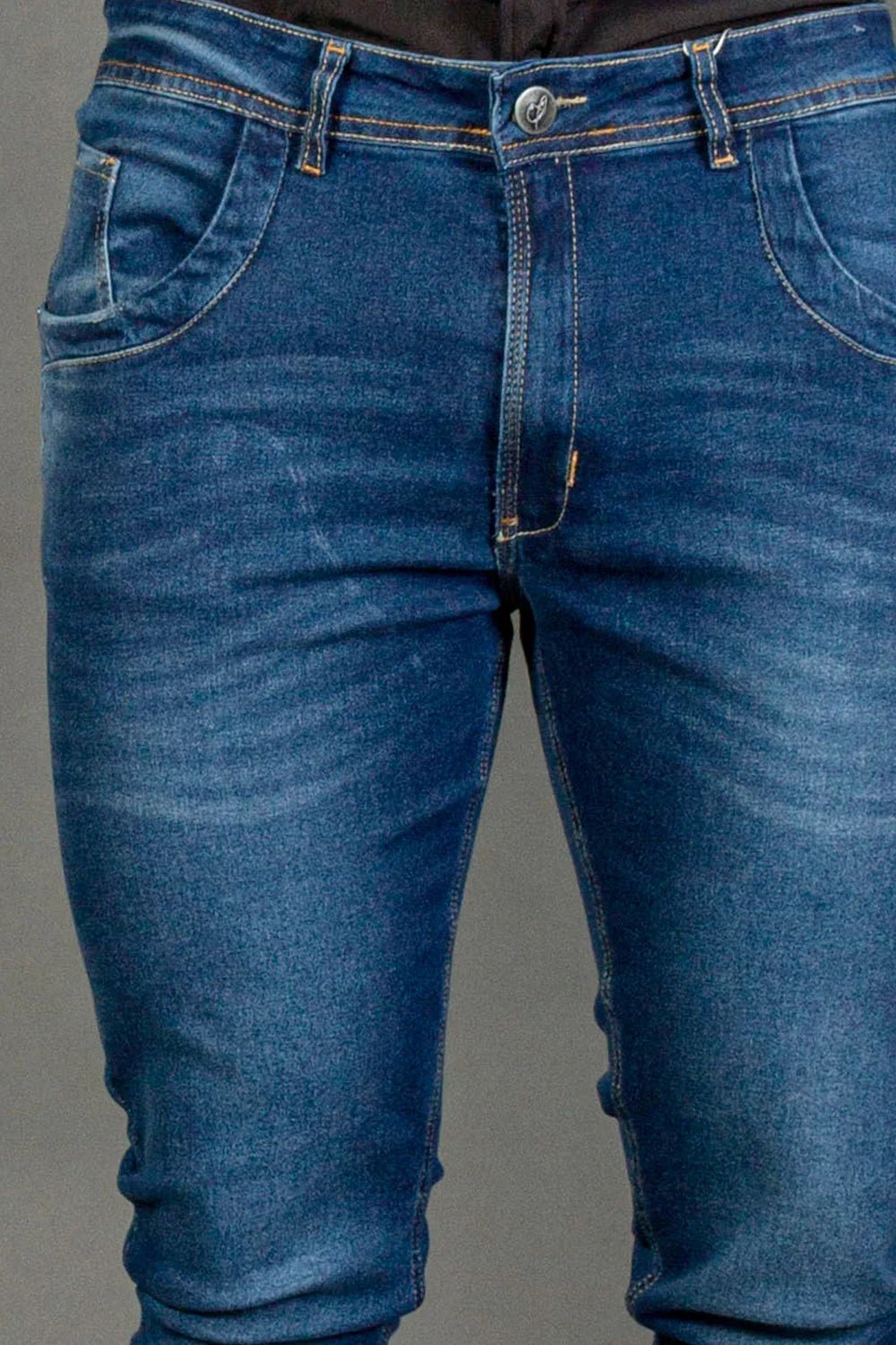 Calça Jeans Laser Bicblue Leon - Leon Elegance