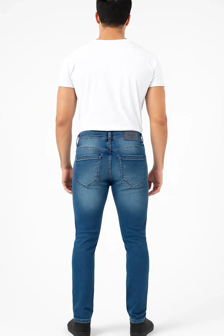 Calça Jeans Masculina Skinny Azul - Leon Elegance