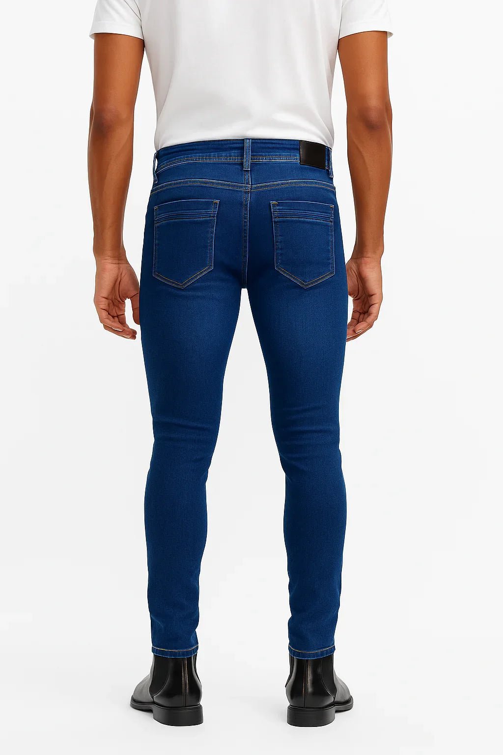 Calça Jeans masculina Tradicional Azul - Leon Elegance