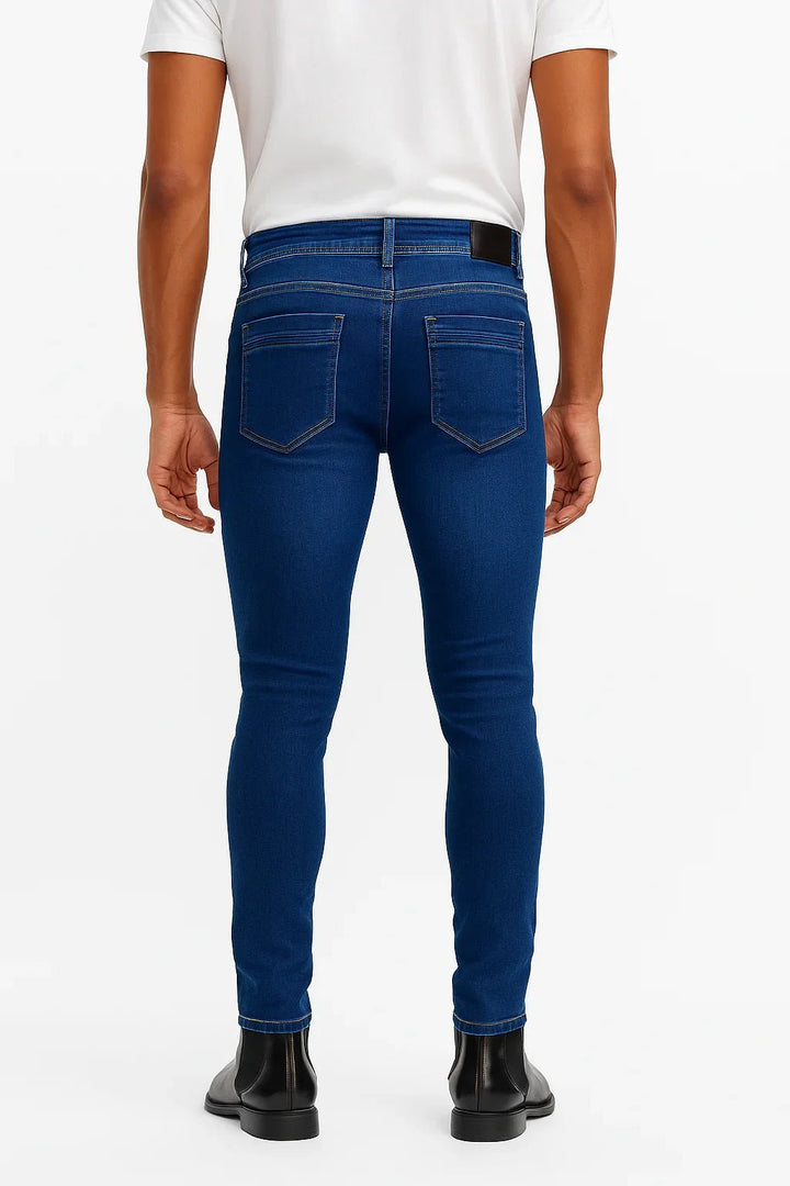 Calça Jeans masculina Tradicional Azul - Leon Elegance