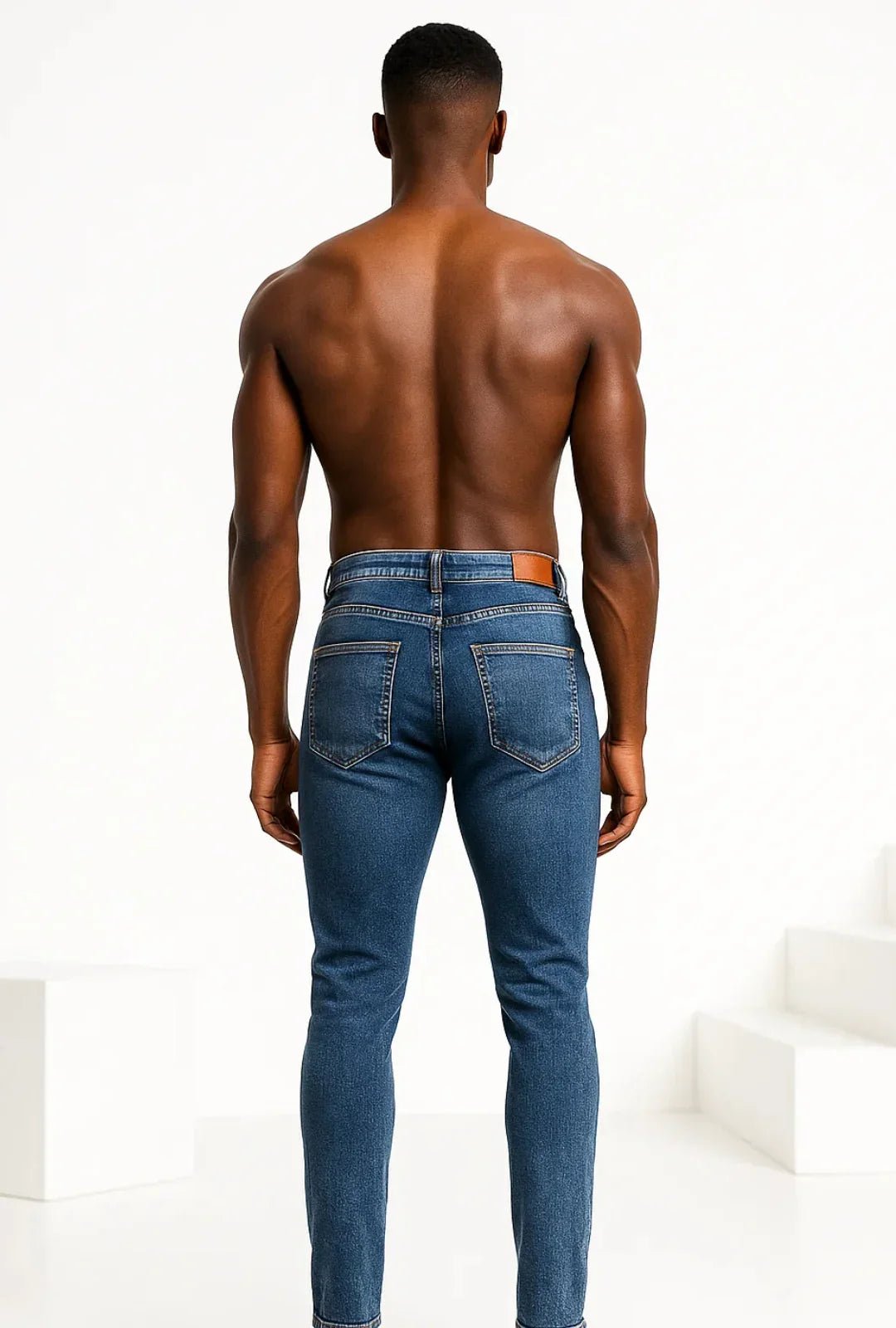 Calça Jeans Men Estonada Leon - Leon Elegance