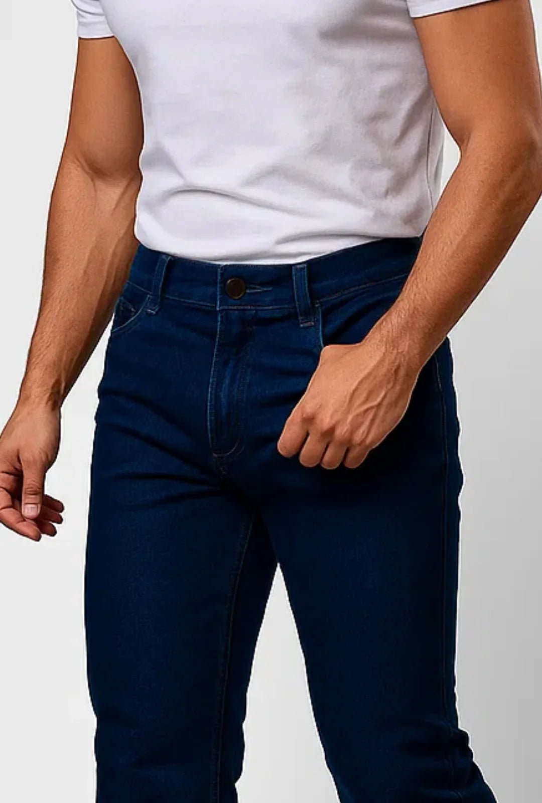 Calça Jeans Men Reta Leon - loja 01 - Leon Elegance