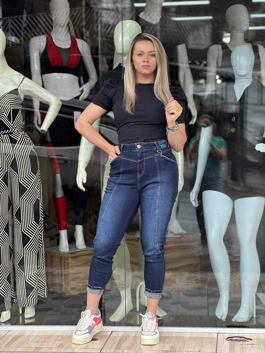 Calça Jeans Mom Chill Leon - Leon Elegance