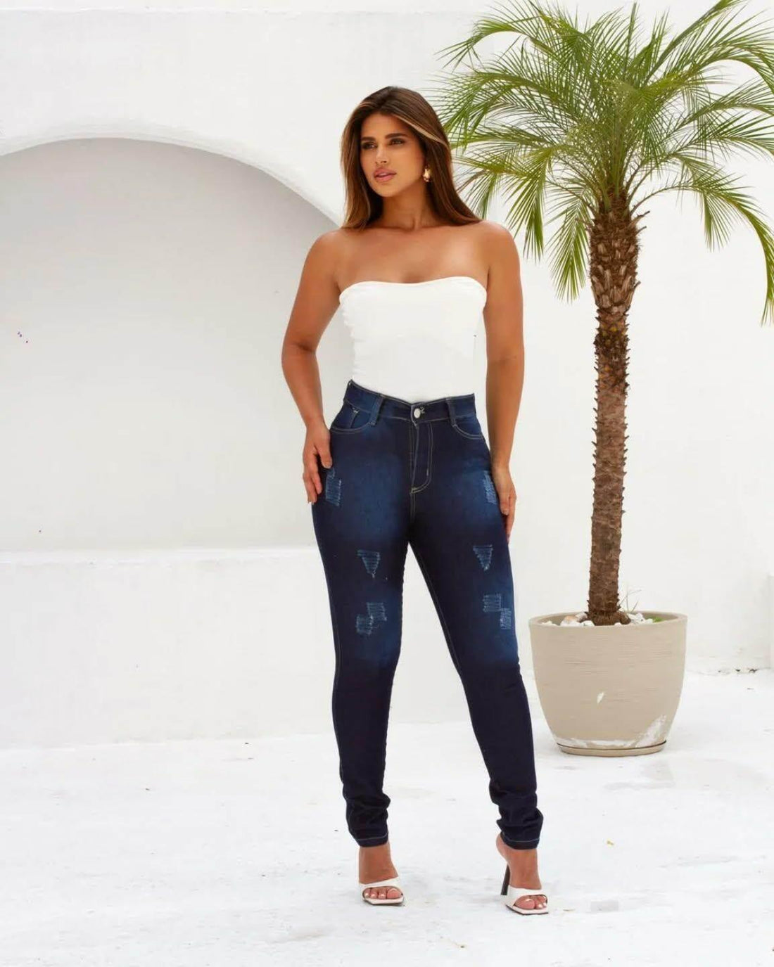 Calça Jeans Skinny Collection Bays Leon - Leon Elegance