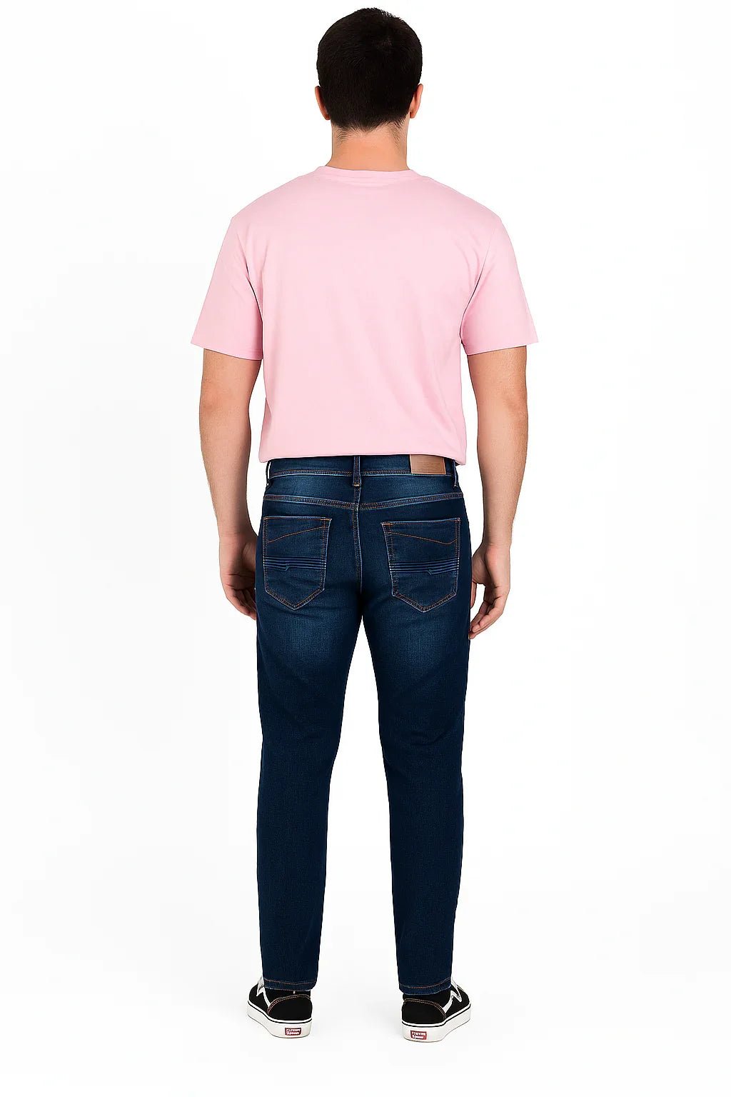 Calça Jeans Skinny Masculina Azul Escuro - Leon Elegance