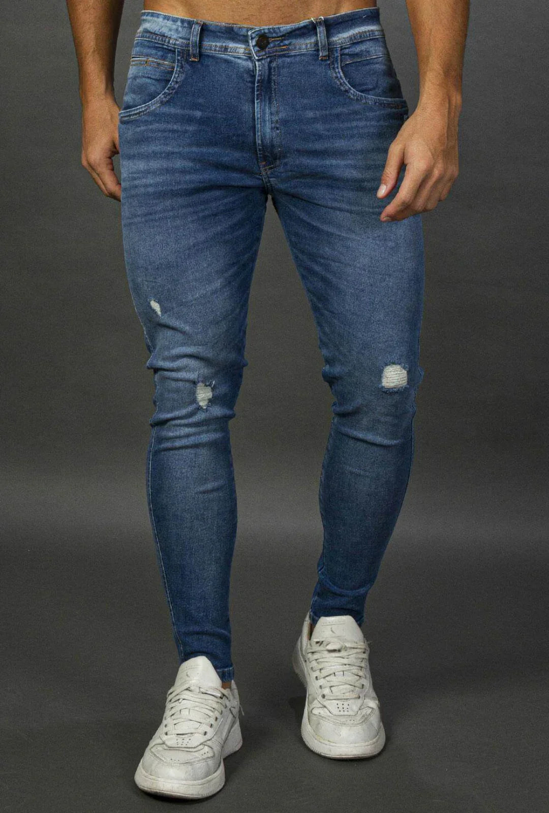 Calça Jeans Skinny Skyblue Leon - Leon Elegance