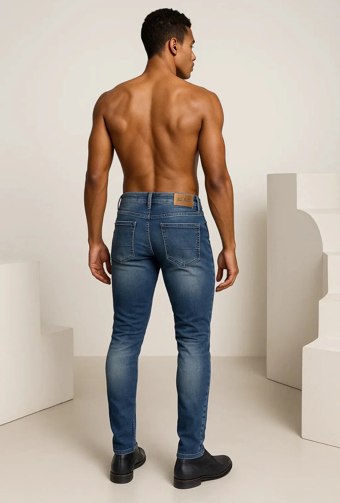 Calça Jeans Skinny SolMen Leon - Leon Elegance