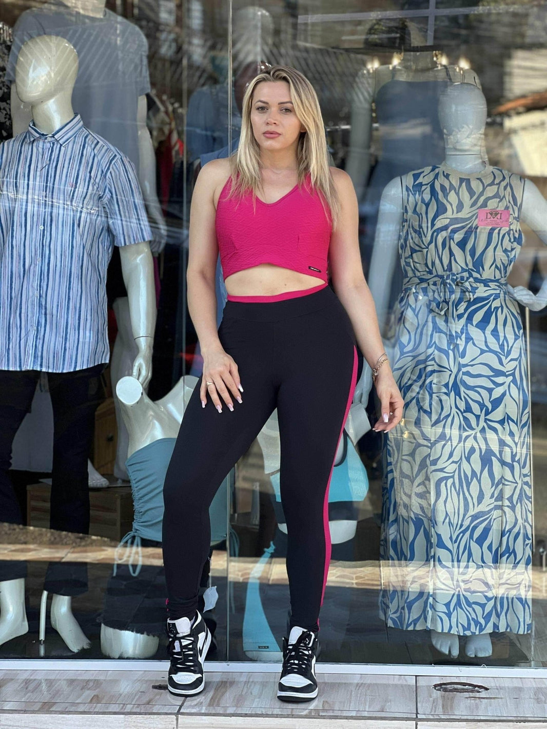 Calça Legging Lateral K2B Feminina Active - Leon Elegance