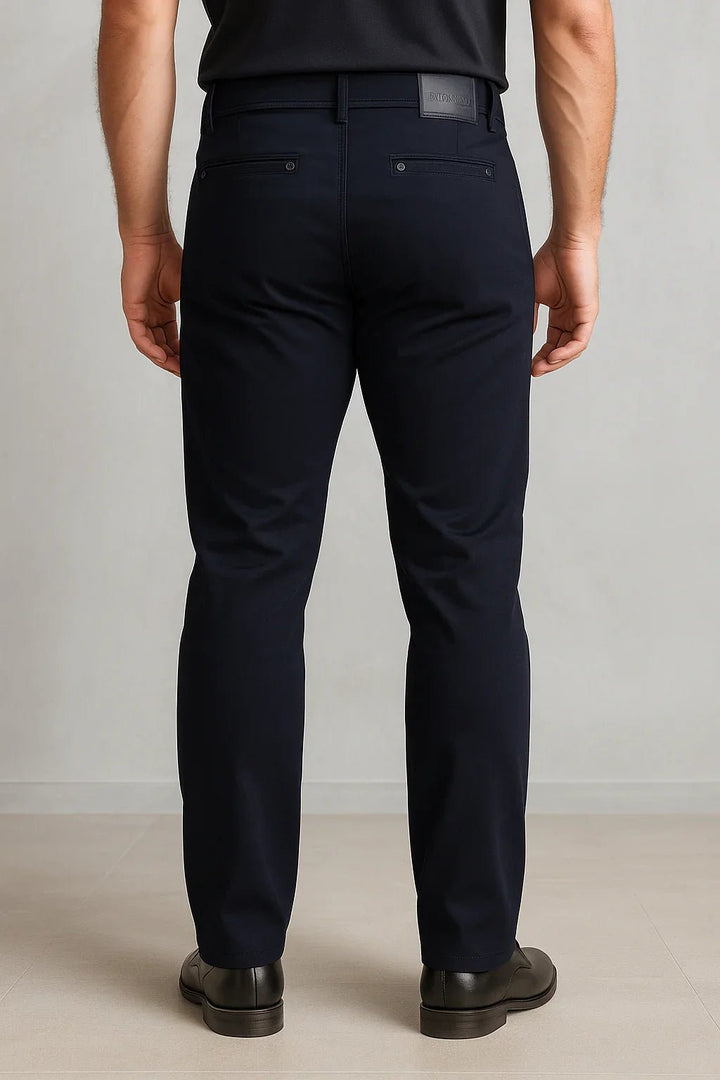 Calça Masculina Esporte Fino Pitbull Preta - Leon Elegance