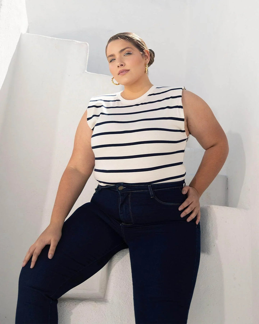 Calça Plus Jeans Night Skinny Leon - Leon Elegance