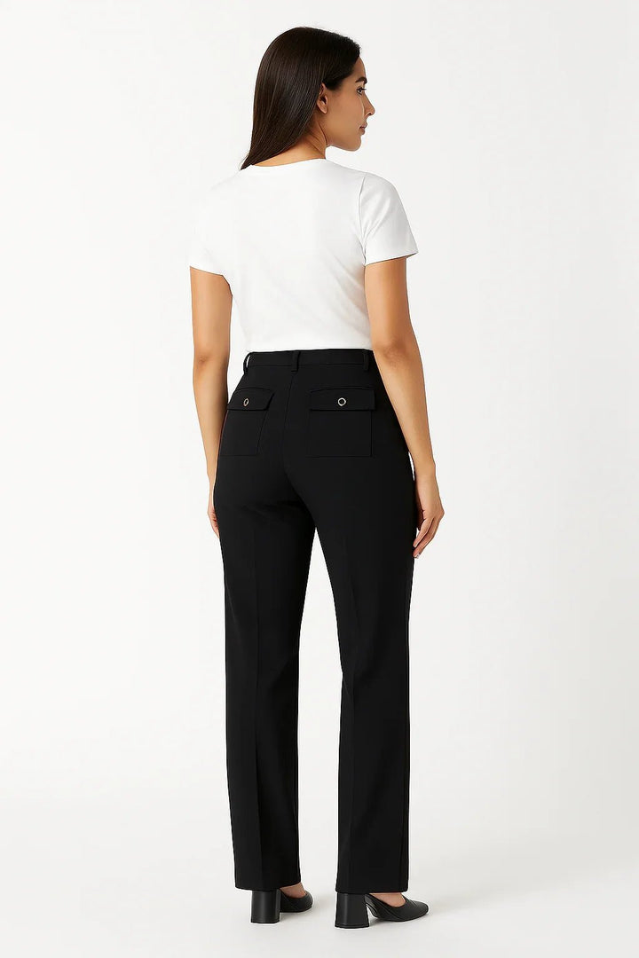 Calça Social Flare Elegant K2B Feminina - Leon Elegance