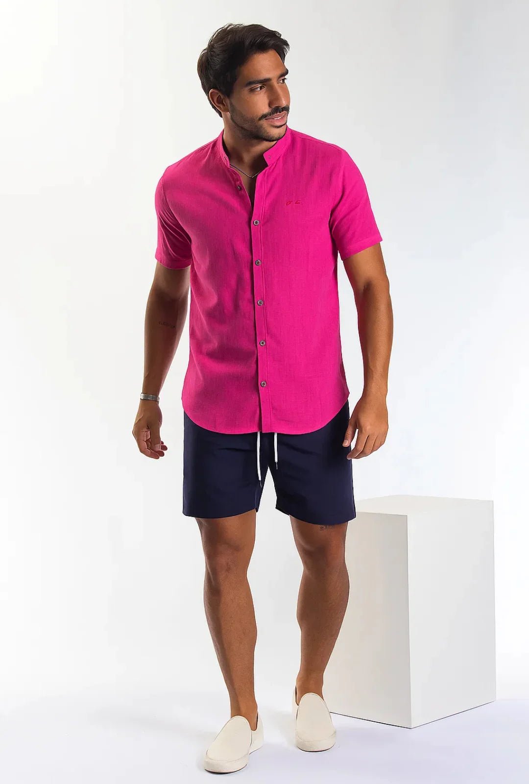 Camisa Dubai Gola Padre Leon - Leon Elegance