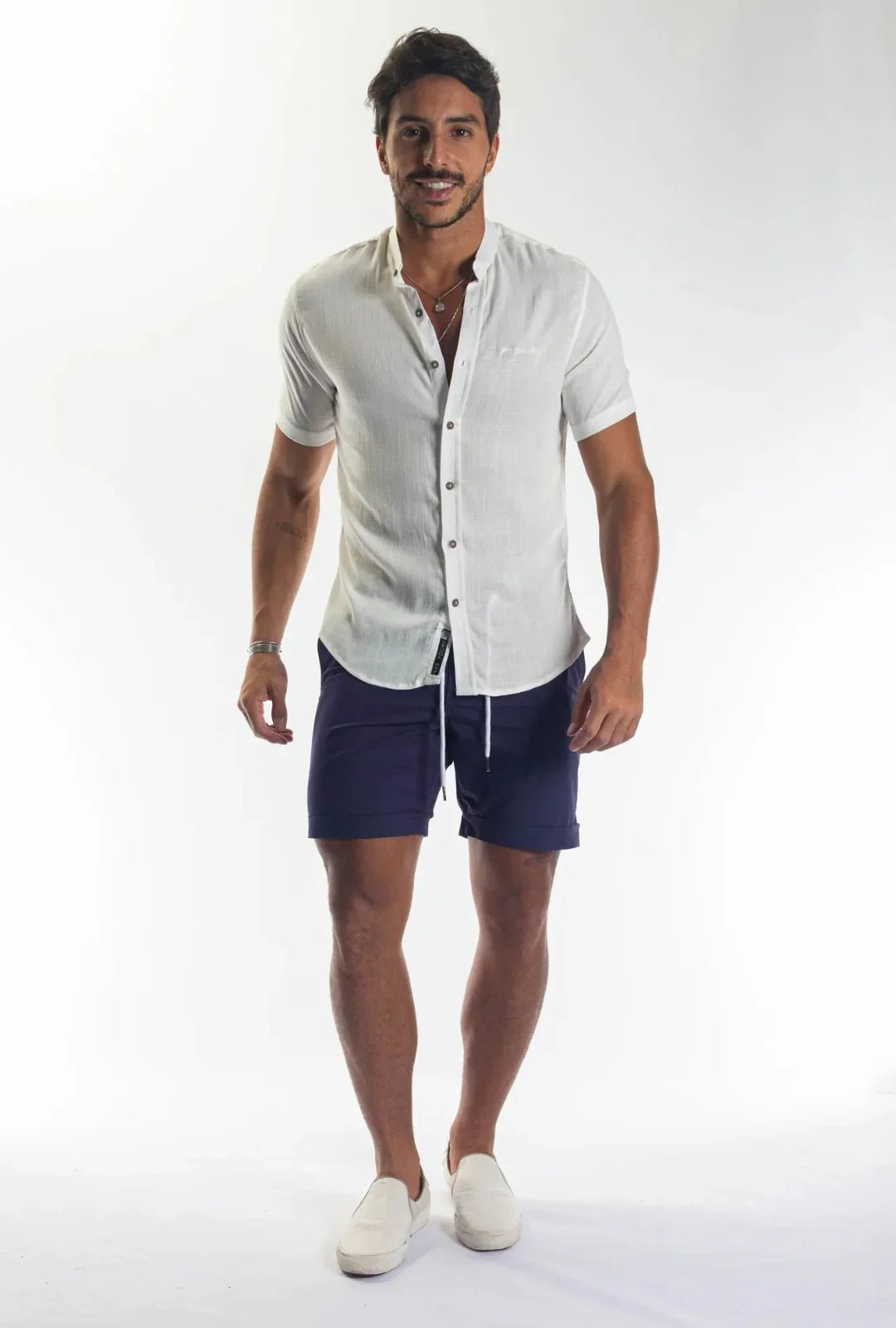 Camisa Dubai Gola Padre Leon - Leon Elegance