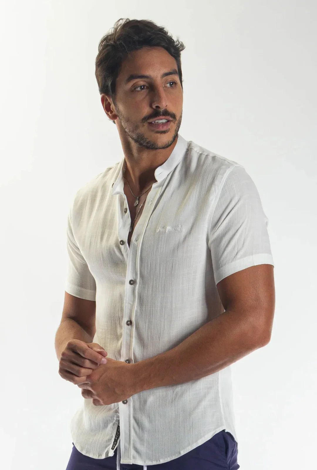 Camisa Dubai Gola Padre Leon - Leon Elegance