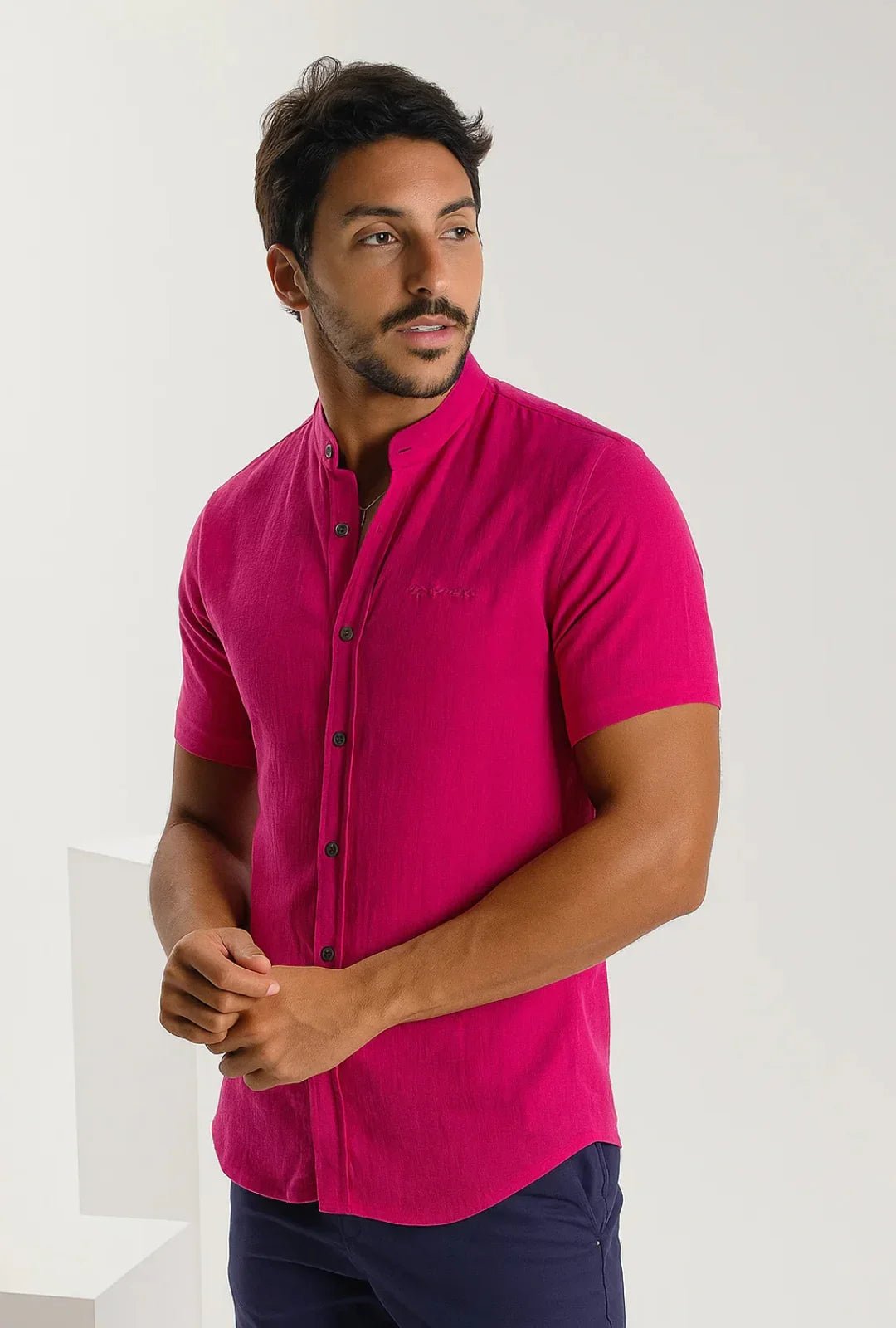 Camisa Dubai Gola Padre Leon - Leon Elegance