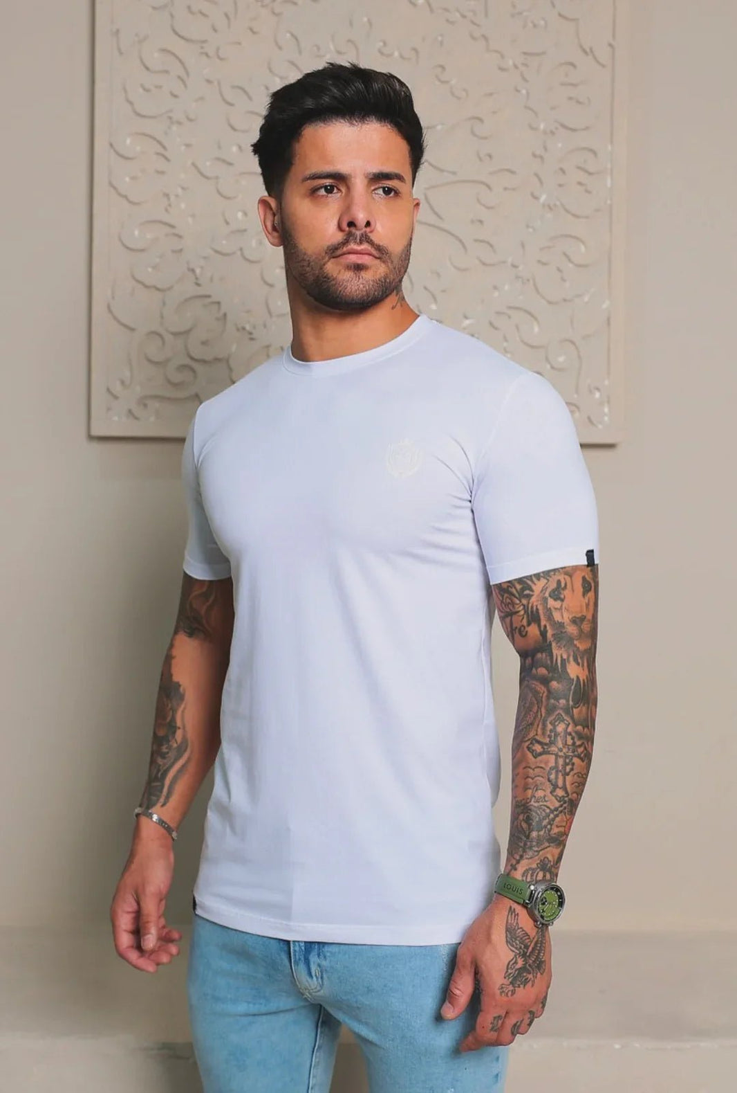 Camisa FB Slim Básica - Leon Elegance