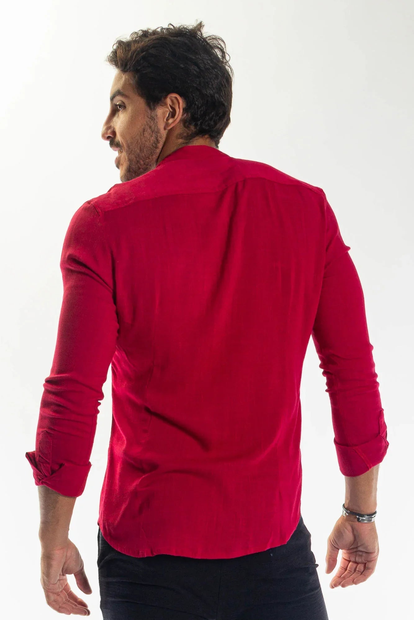 Camisa Longa Dubai Gola Padre Leon - Leon Elegance