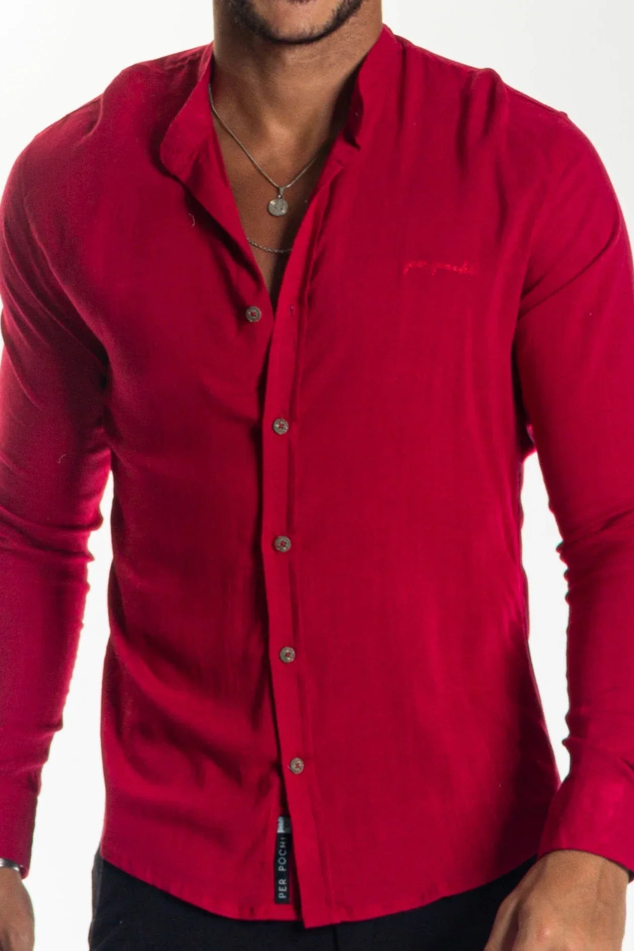 Camisa Longa Dubai Gola Padre Leon - Leon Elegance