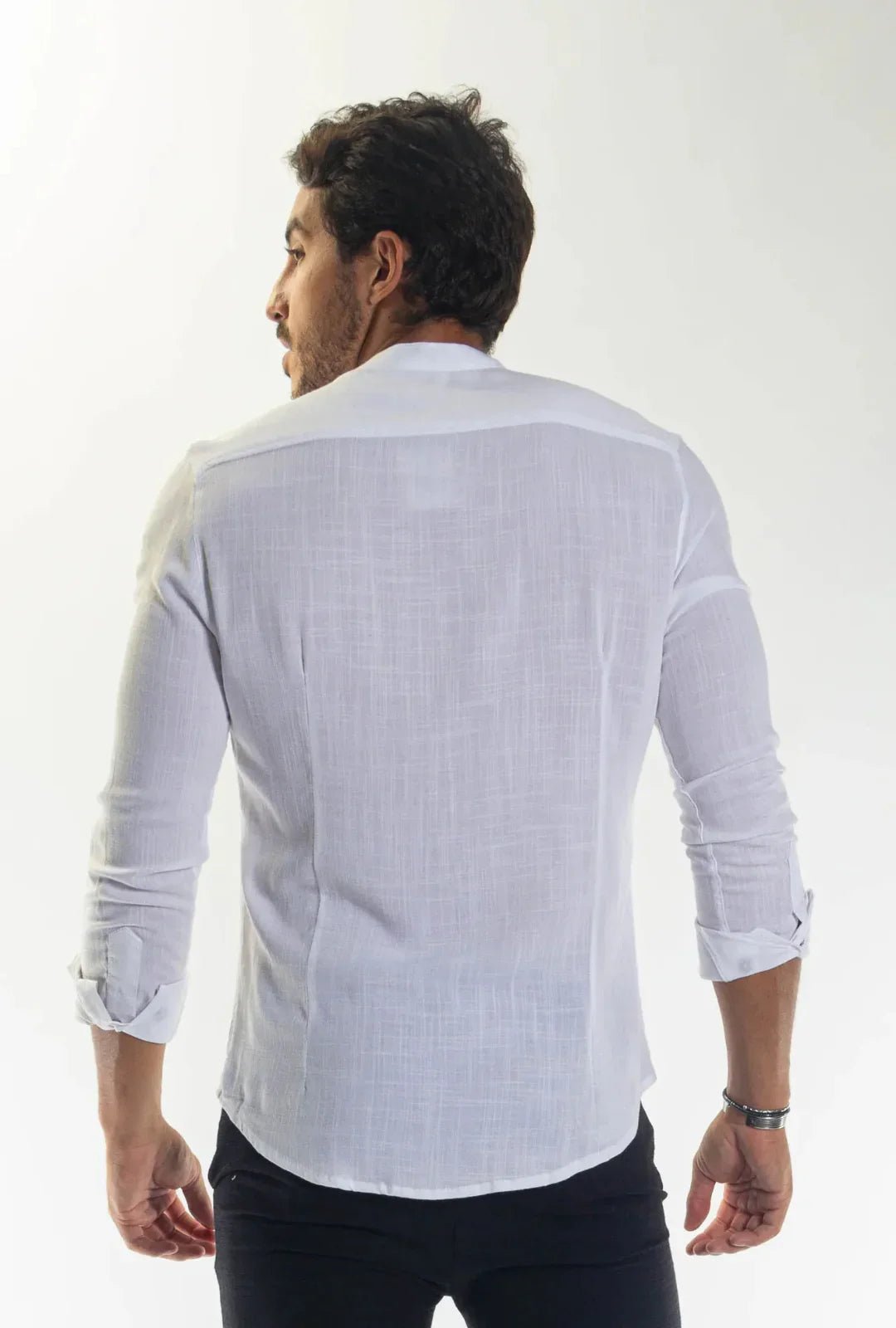 Camisa Longa Dubai Gola Padre Leon - Leon Elegance