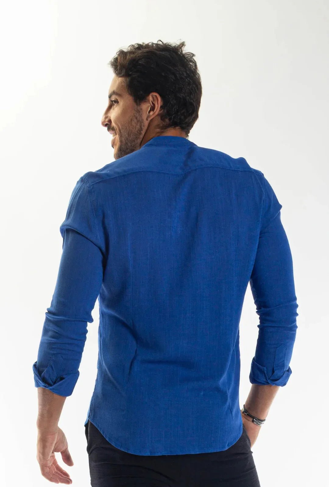 Camisa Longa Dubai Gola Padre Leon - Leon Elegance