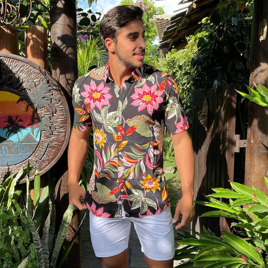 Camisa Men FloralDuo Leon - Leon Elegance