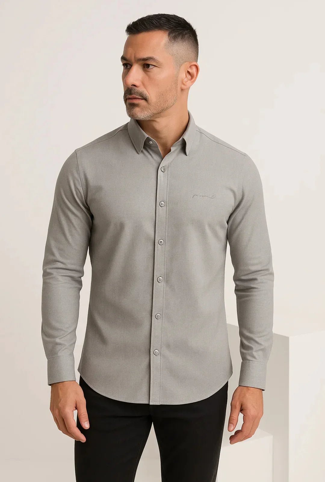 Camisa Tricoline Hidro Italiana Leon - Leon Elegance