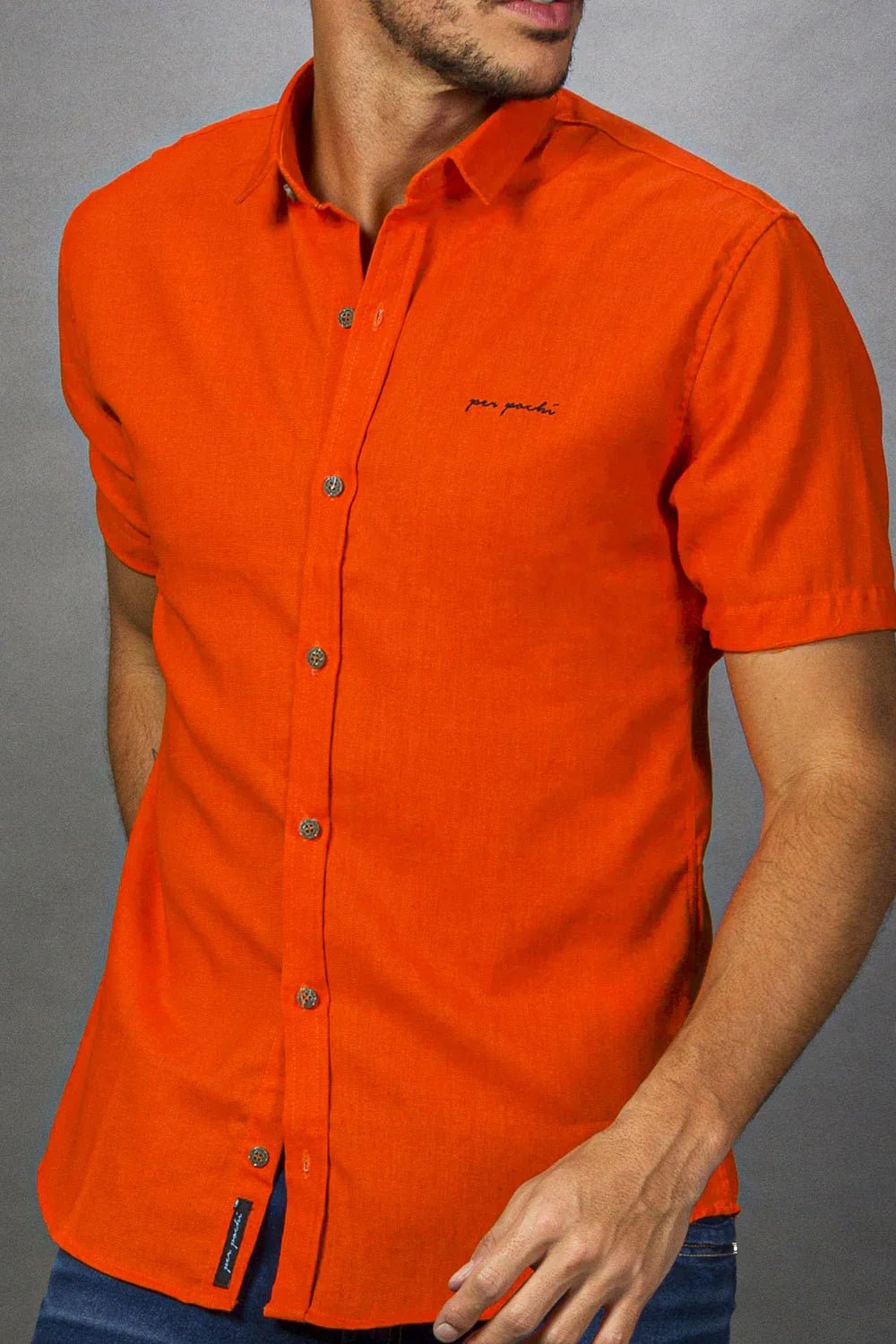 Camisa Tricoline Tradiconal Leon - Leon Elegance