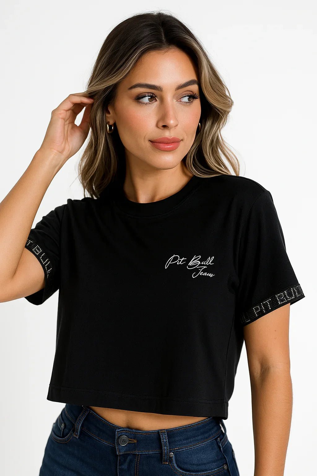 Camiseta Feminina Pit Bull Jeans - Leon Elegance