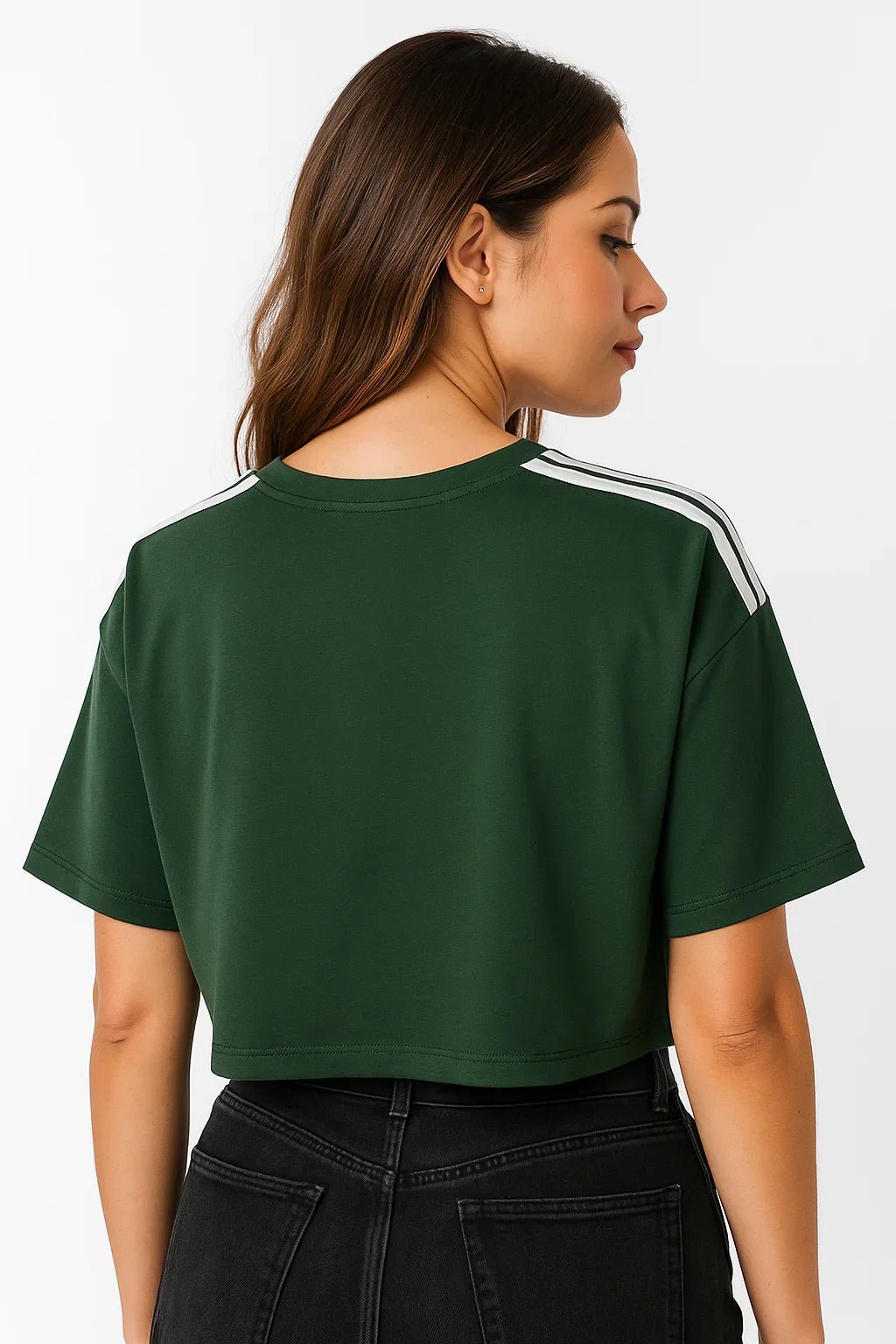 Camiseta Feminina Pit Bull Verde com Estampa Bordada - Leon Elegance