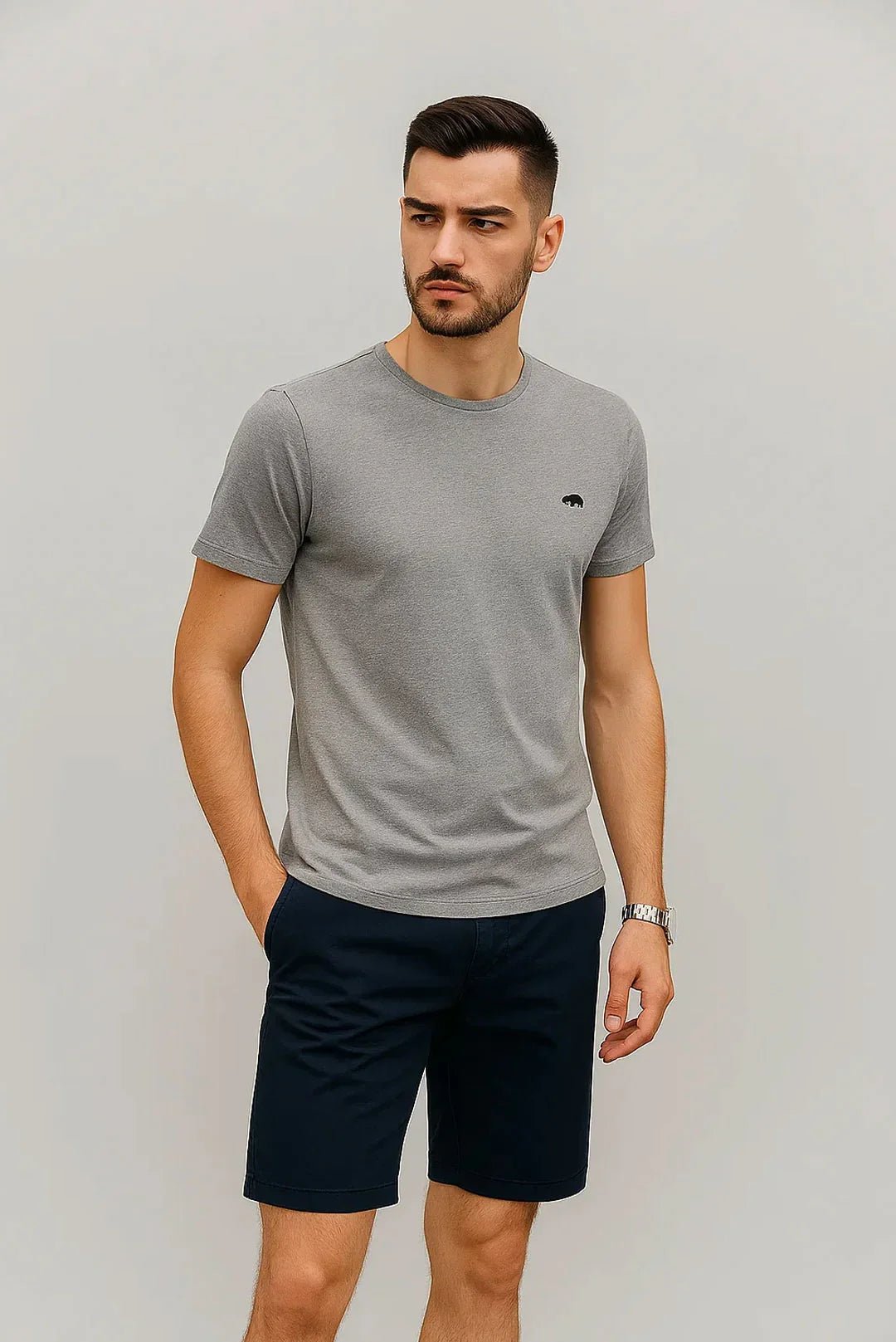 Camiseta Men Mamutinho Mesclada Leon - Leon Elegance